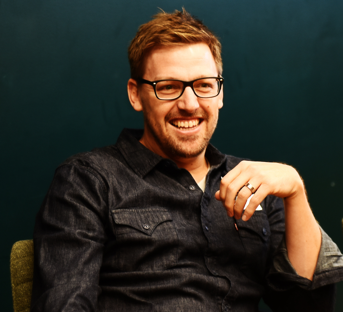 Joe Rare - calm seated portrait